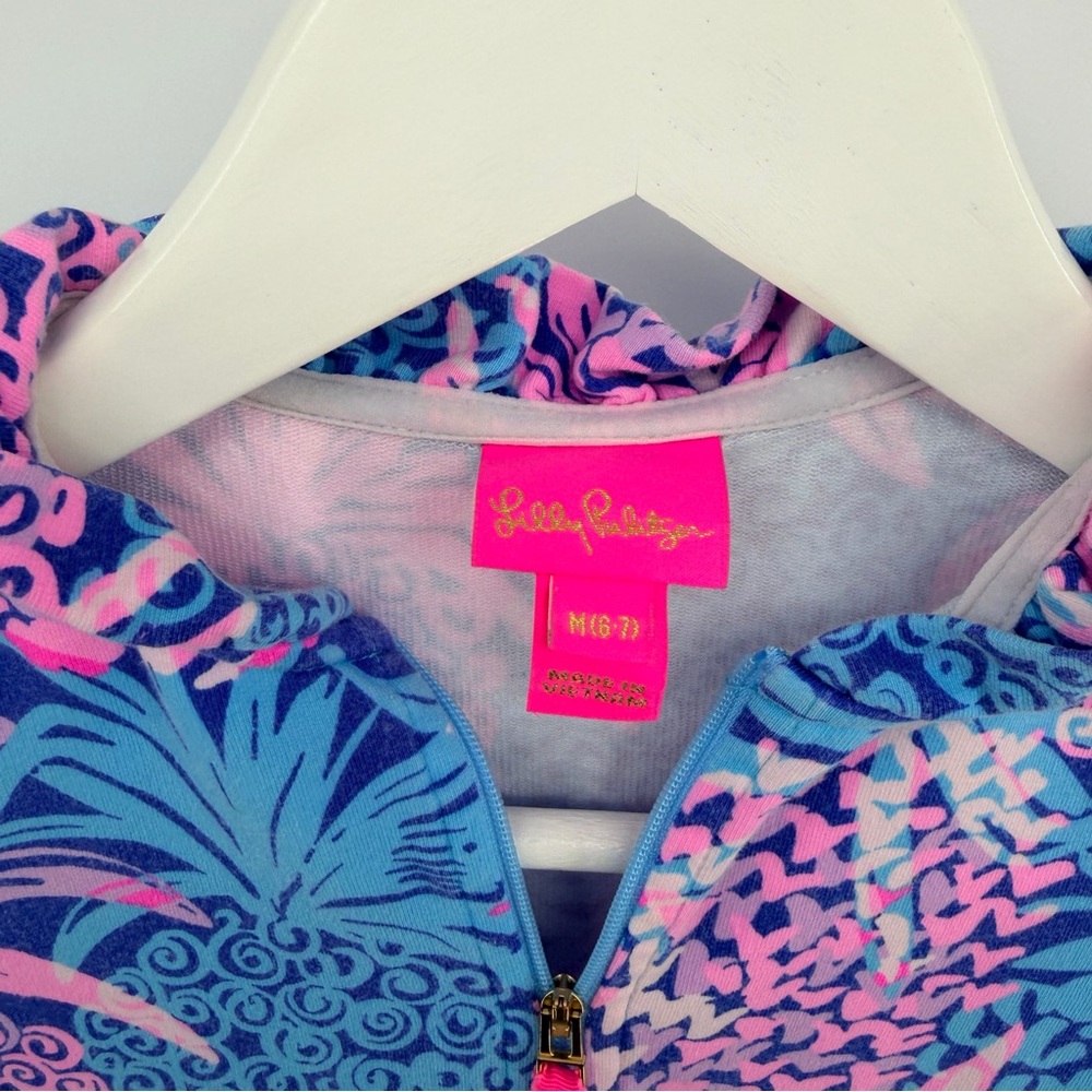 Lilly Pulitzer Little Skipper Popover Dress in Pineapple - Picture 3 of 6